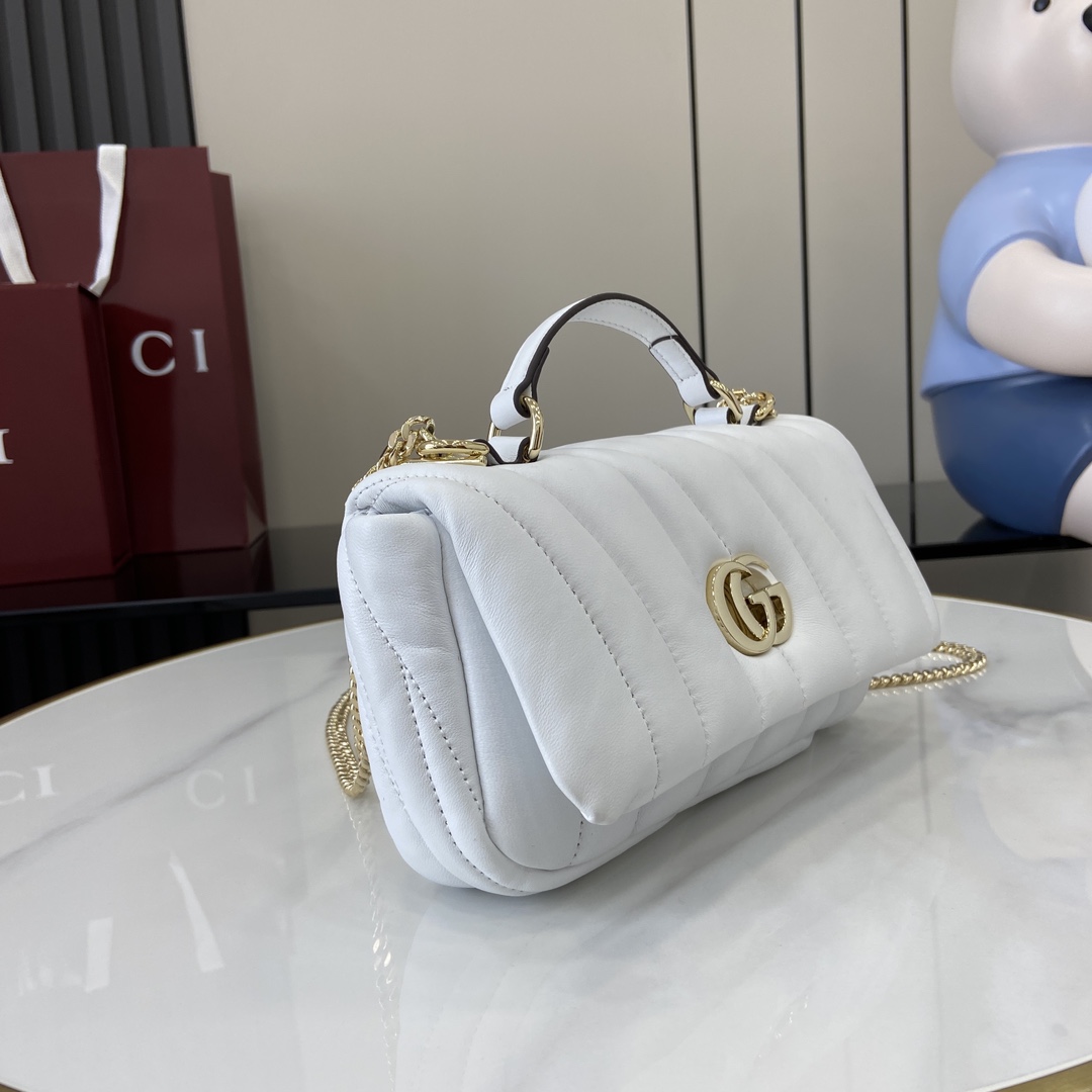 Gucci GG Milano Mini Top Handle Bag - PerfectKickZ