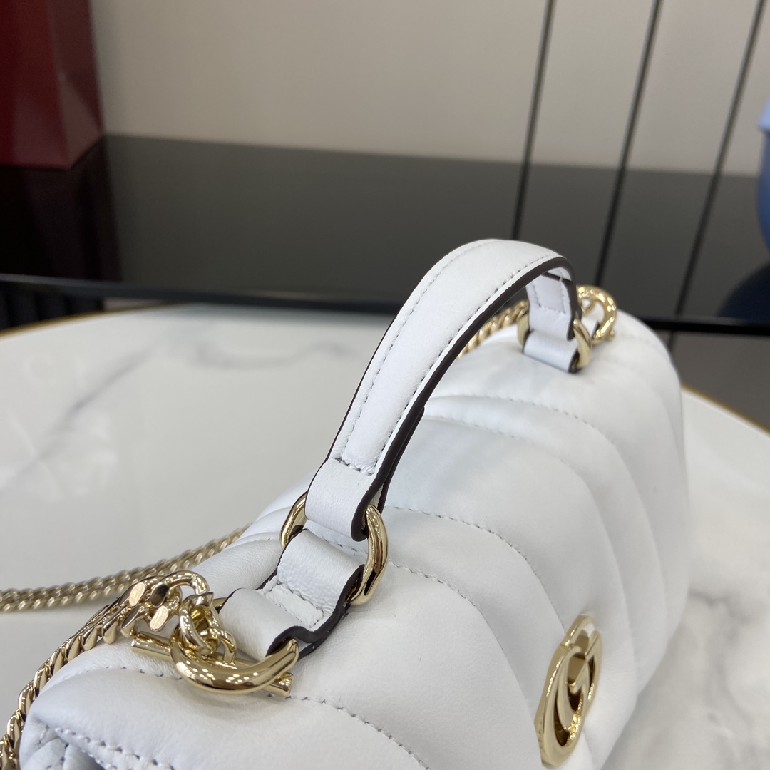 Gucci GG Milano Mini Top Handle Bag - PerfectKickZ