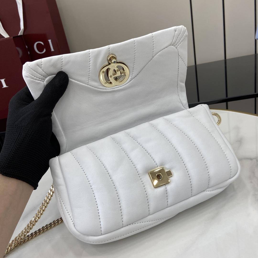 Gucci GG Milano Mini Top Handle Bag - PerfectKickZ