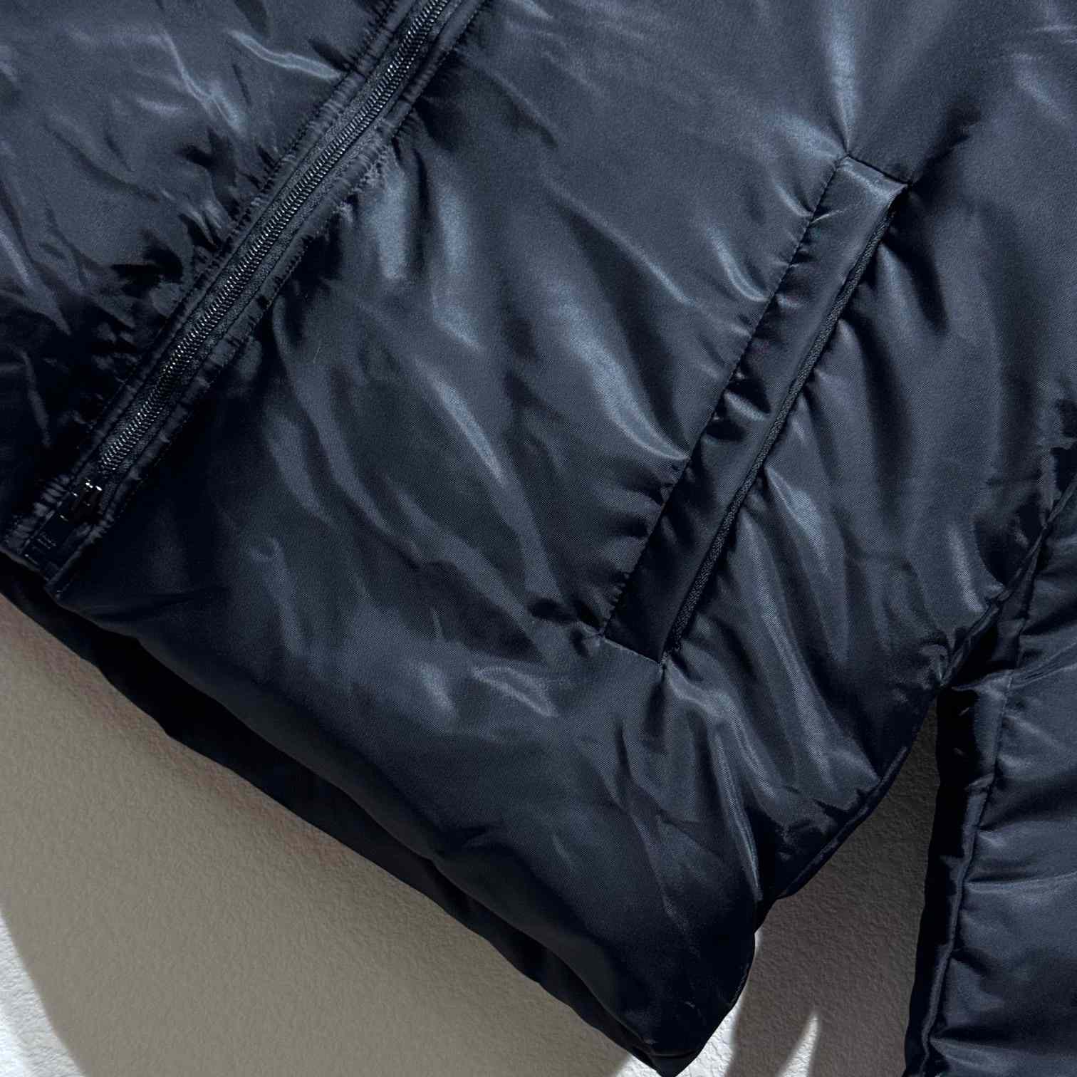 Prada Cropped Re-Nylon Down Jacket - PerfectKickZ