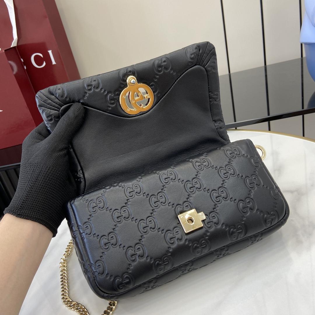 Gucci GG Milano Mini Top Handle Bag - PerfectKickZ
