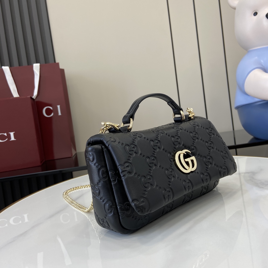 Gucci GG Milano Mini Top Handle Bag - PerfectKickZ