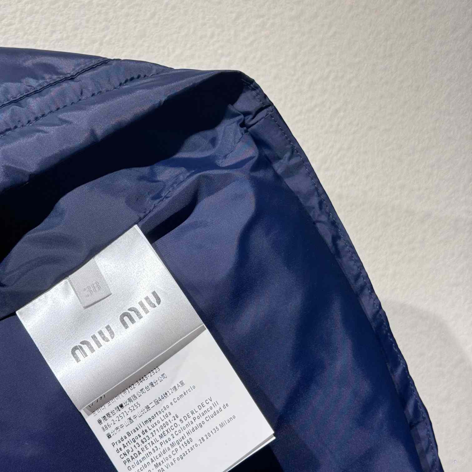 Miu Miu Technical Pongé Down Jacket - PerfectKickZ