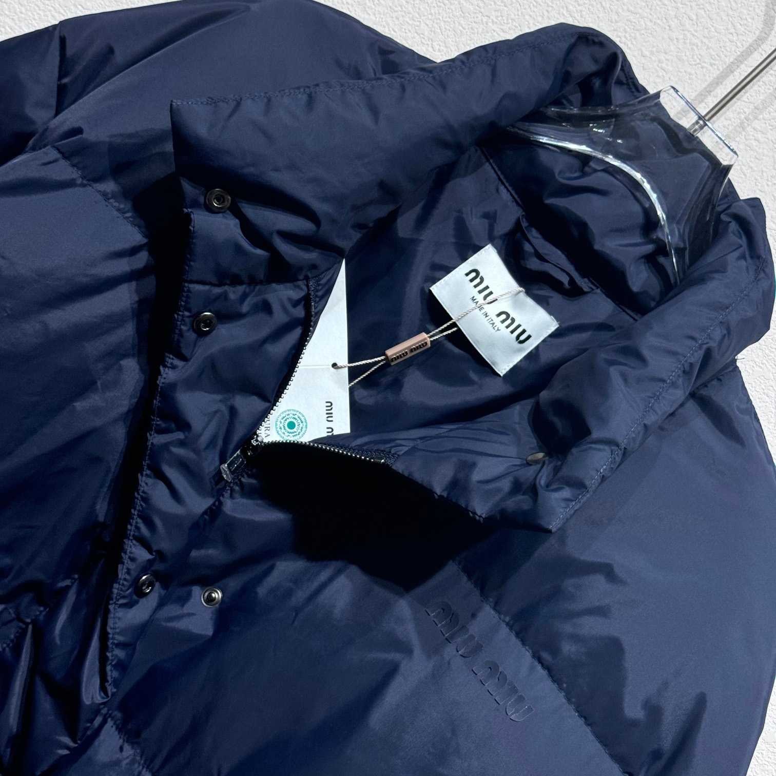 Miu Miu Technical Pongé Down Jacket - PerfectKickZ