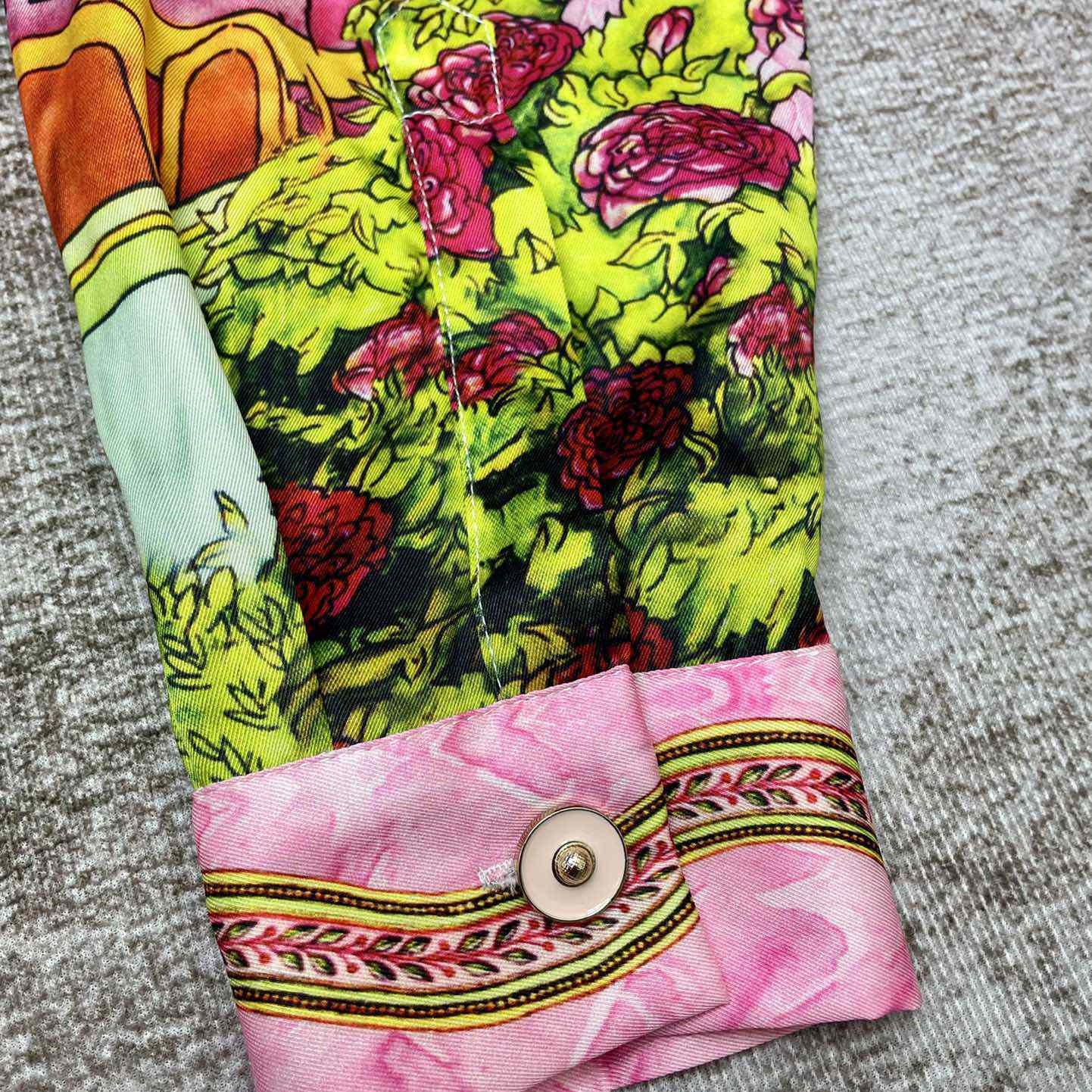 Casablanca - Le Jardin Ideal-print shirt      CA3496 - PerfectKickZ