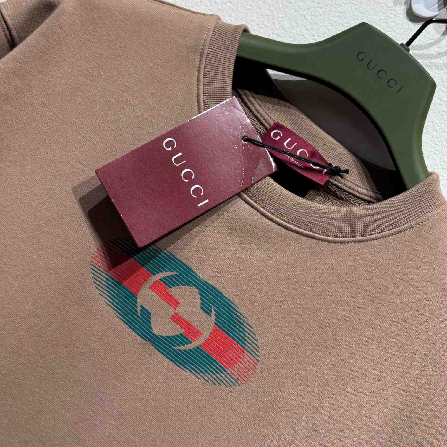 Gucci Cotton Sweatshirt With Logo - PerfectKickZ