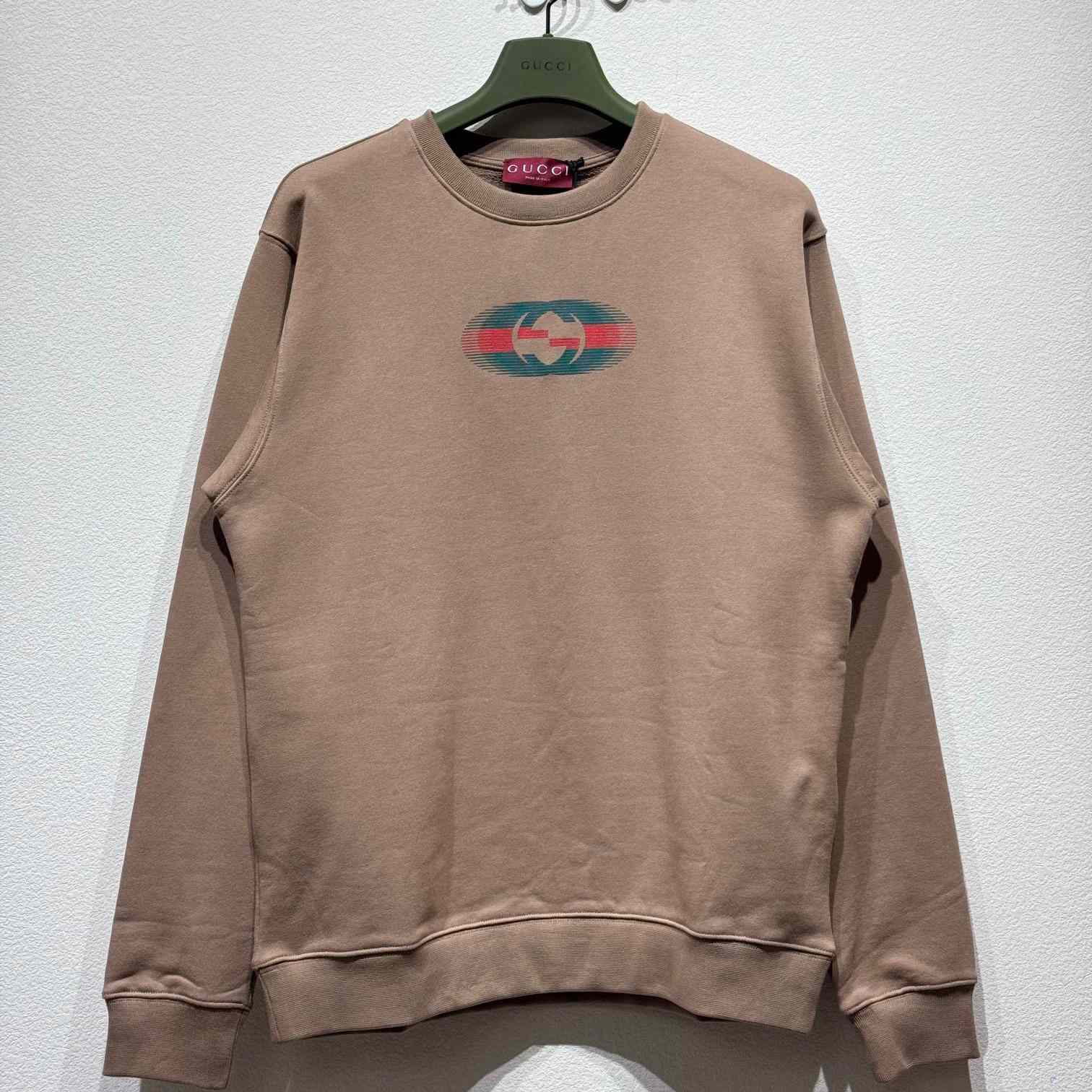 Gucci Cotton Sweatshirt With Logo - PerfectKickZ
