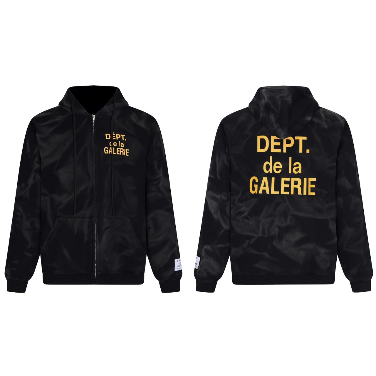 Gallery Dept. Zip-up Sweatshirt With Hood - PerfectKickZ