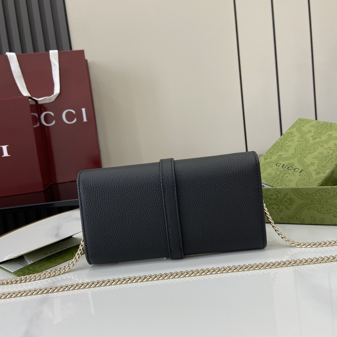 Gucci Jackie 1961 Chain Wallet - PerfectKickZ