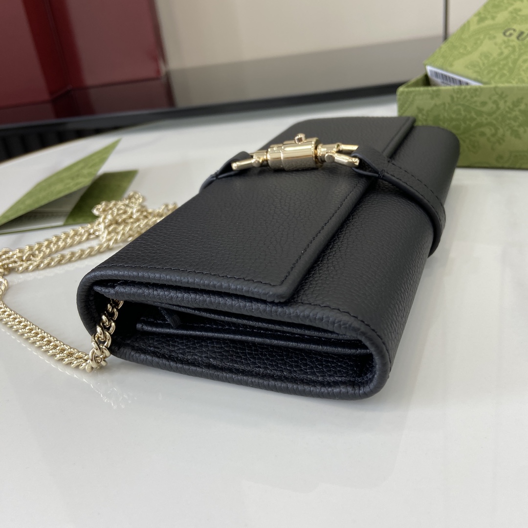 Gucci Jackie 1961 Chain Wallet - PerfectKickZ
