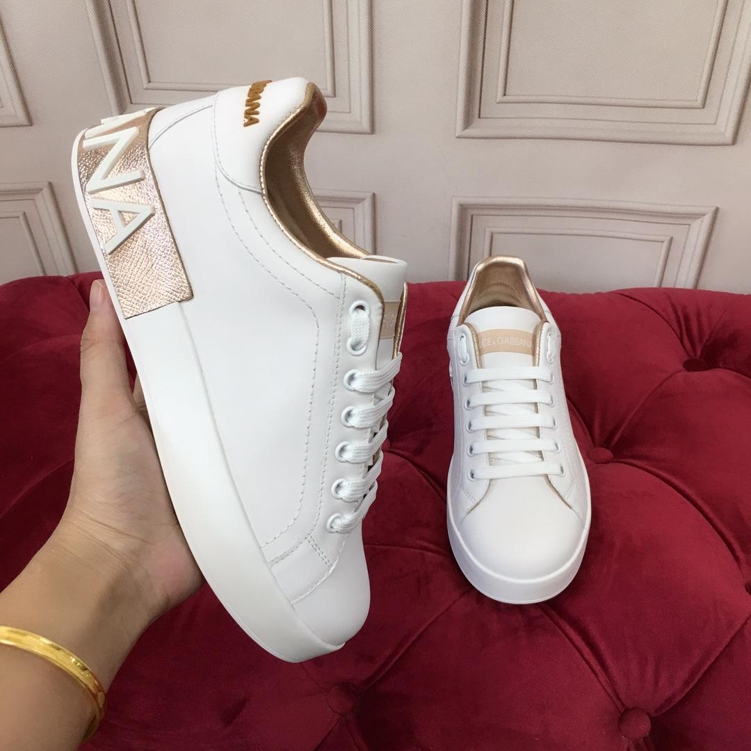 Dolce & Gabbana Calfskin Portofino Sneakers - PerfectKickZ
