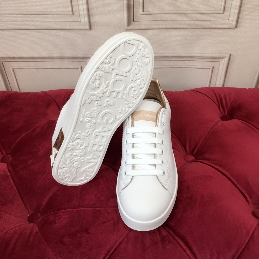 Dolce & Gabbana Calfskin Portofino Sneakers - PerfectKickZ