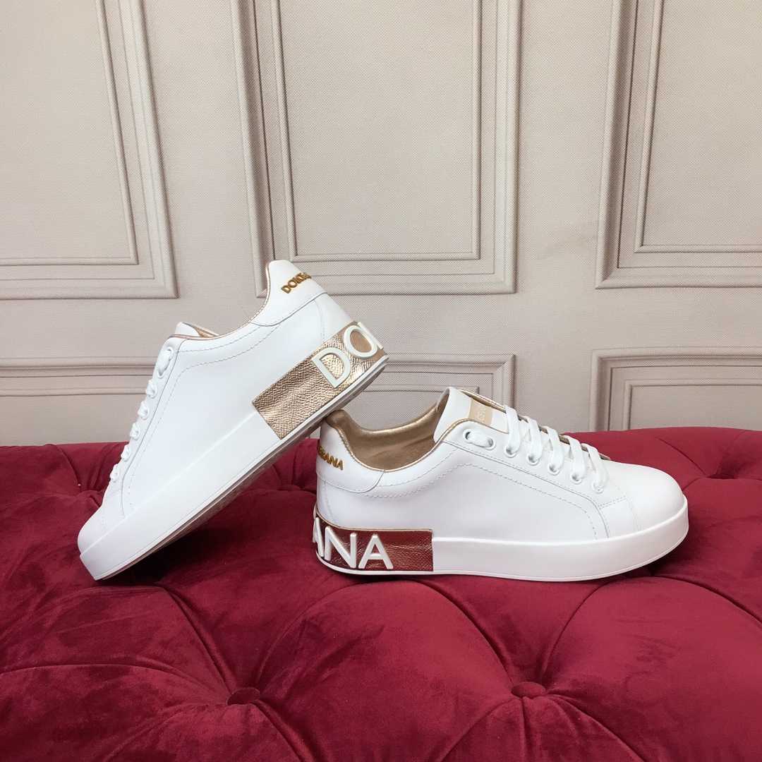 Dolce & Gabbana Calfskin Portofino Sneakers - PerfectKickZ