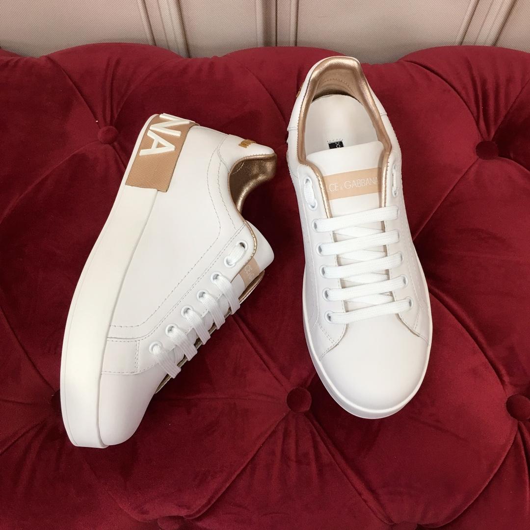 Dolce & Gabbana Calfskin Portofino Sneakers - PerfectKickZ