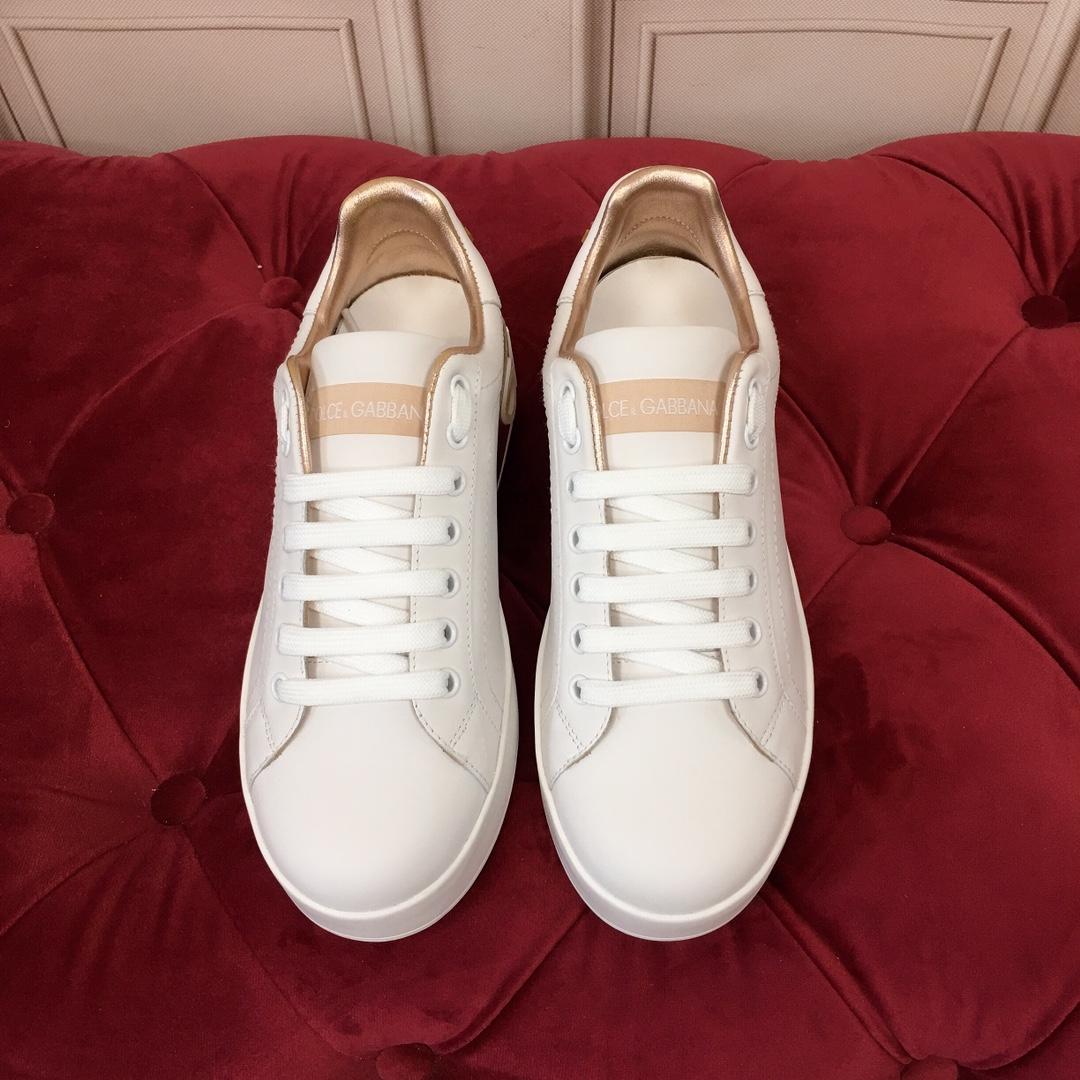 Dolce & Gabbana Calfskin Portofino Sneakers - PerfectKickZ