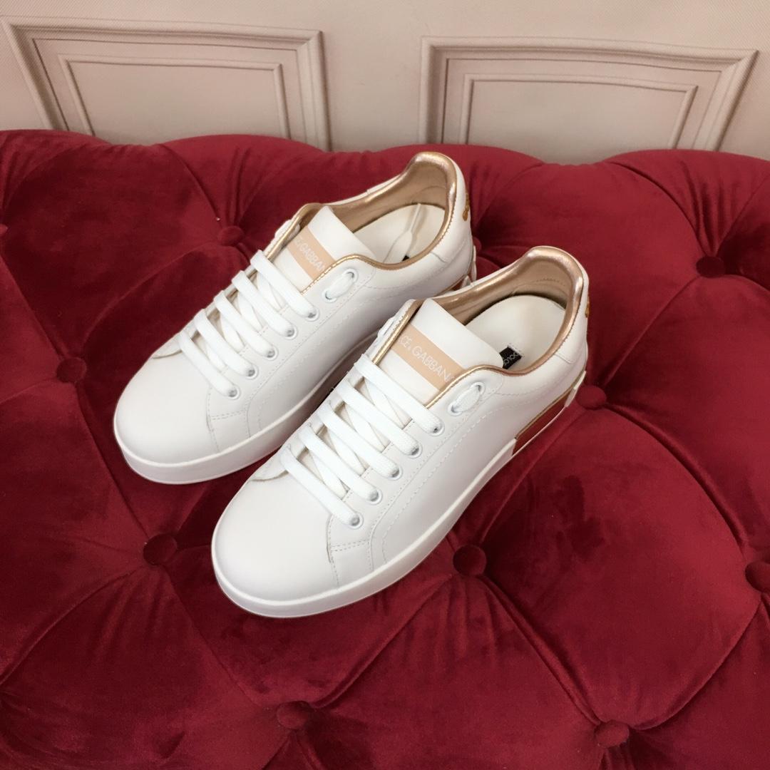 Dolce & Gabbana Calfskin Portofino Sneakers - PerfectKickZ