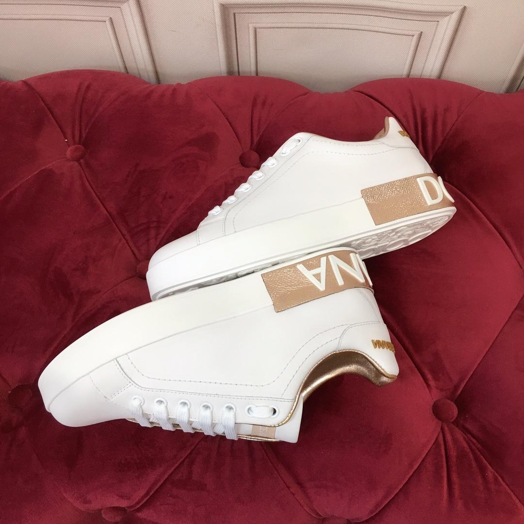 Dolce & Gabbana Calfskin Portofino Sneakers - PerfectKickZ