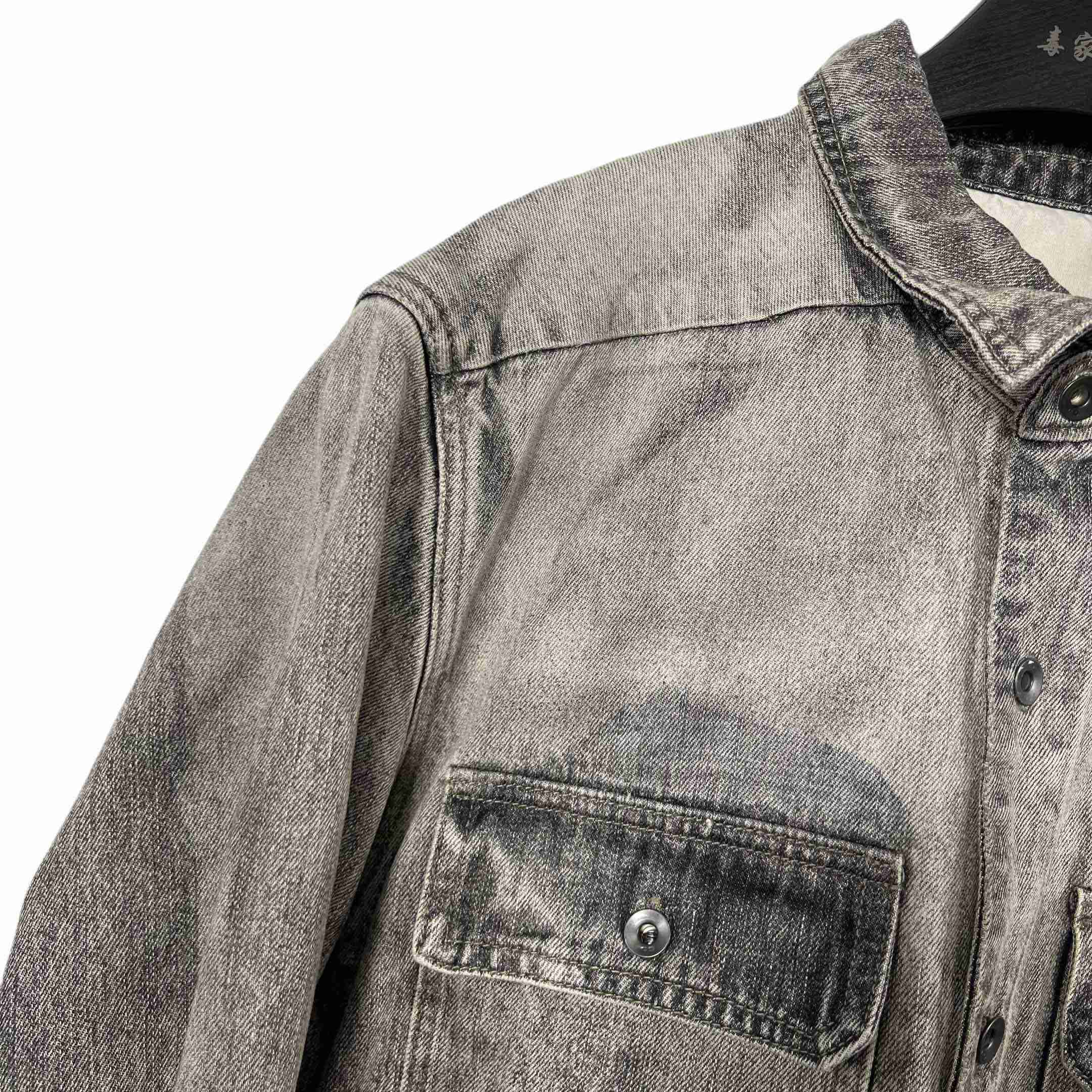 Rick Owens Drkshdw Denim Outershirt - PerfectKickZ