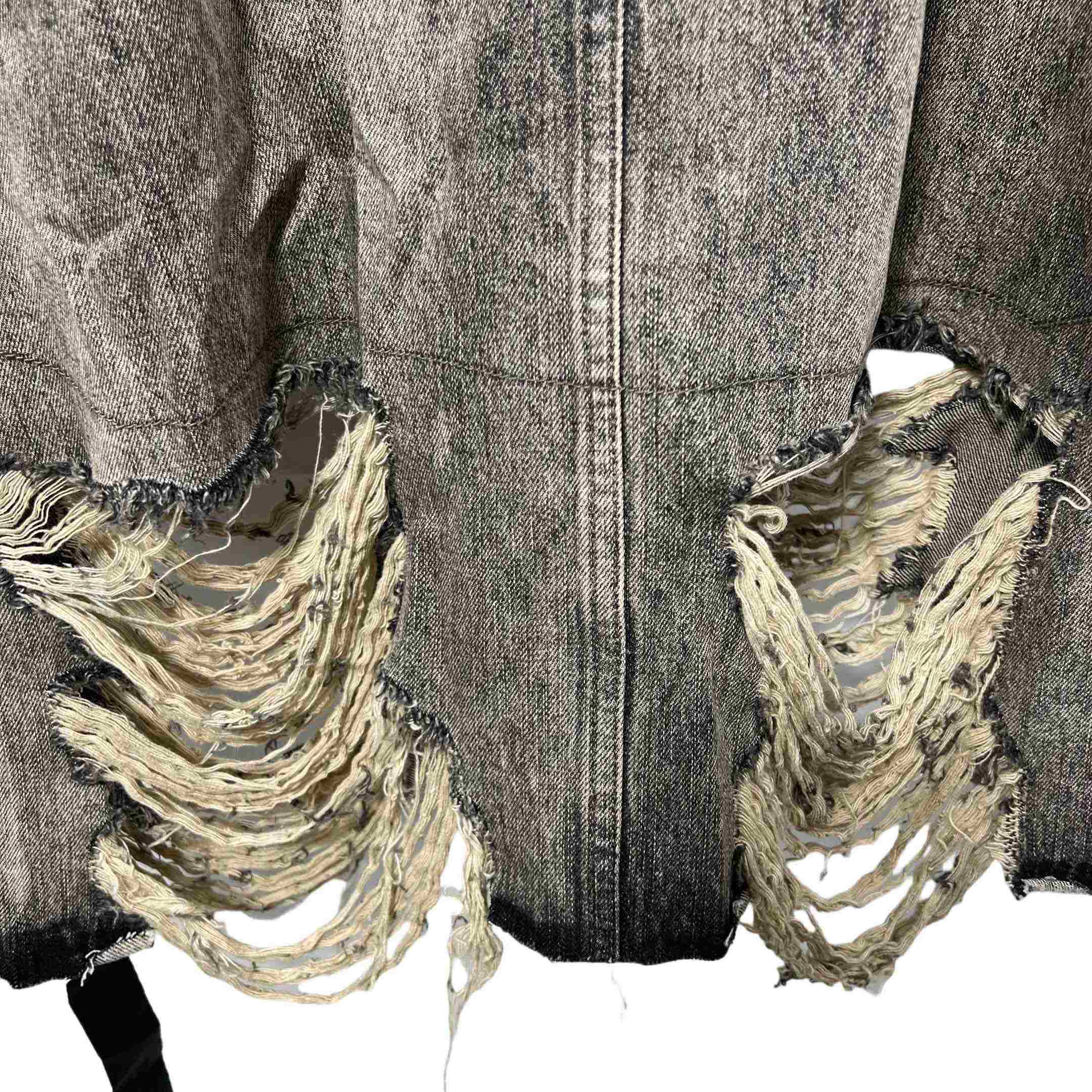 Rick Owens Drkshdw Denim Outershirt - PerfectKickZ