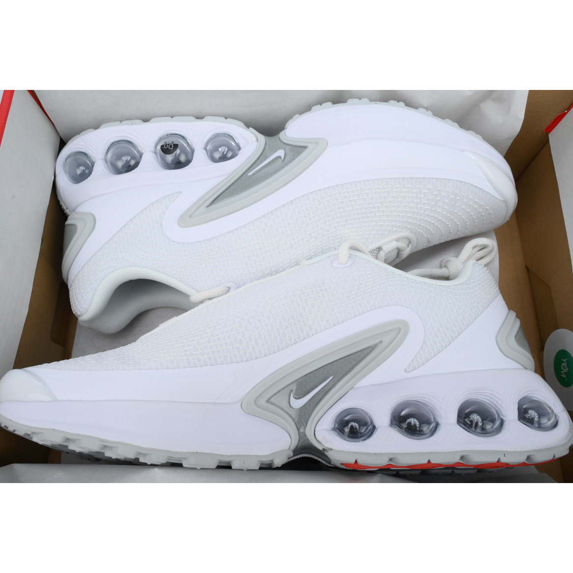 Air Max DN 'White Metallic Silver' Sneaker      DV3337-101  - 