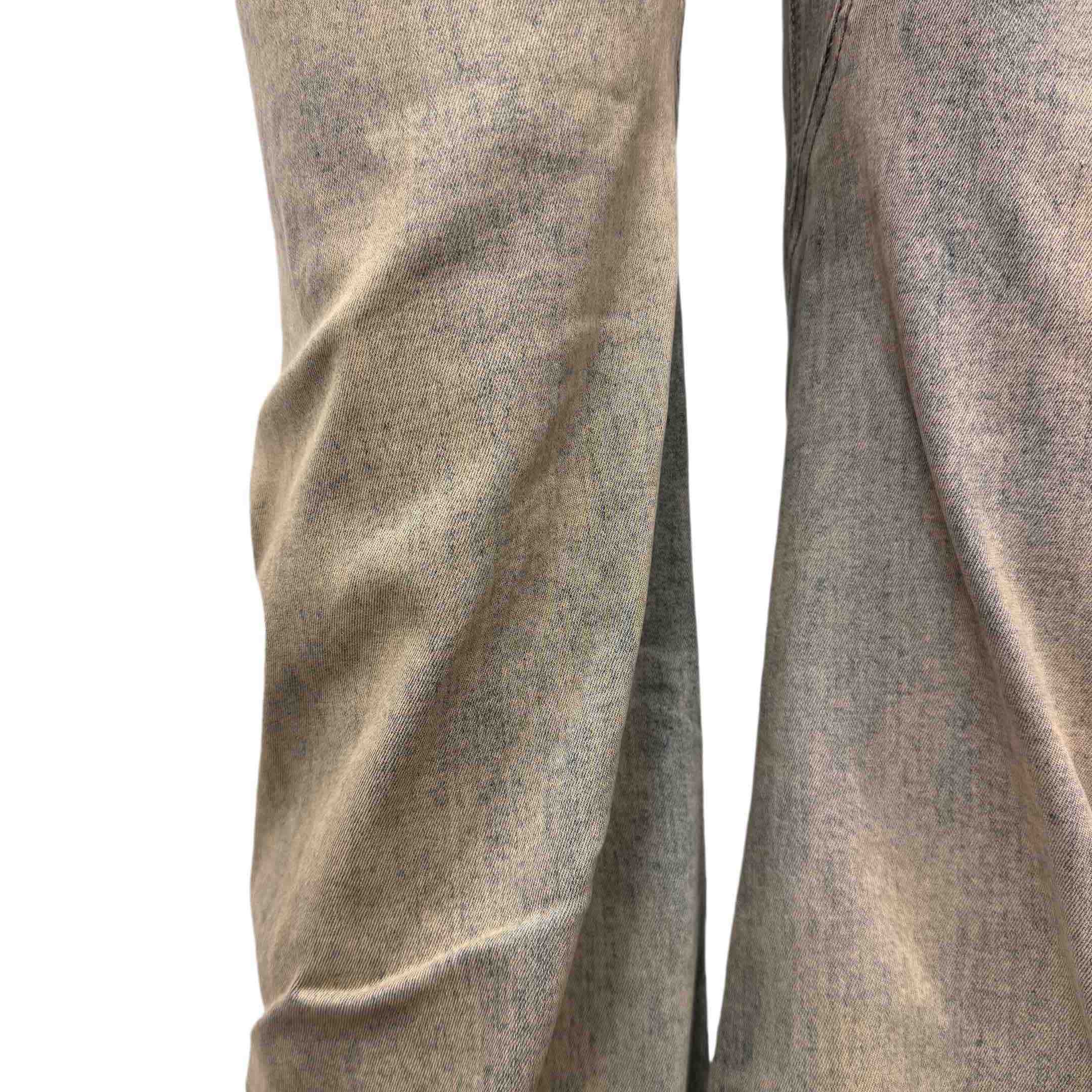 Rick Owens DRKSHDW Gray Porterville Bias Bootcut Jeans - PerfectKickZ