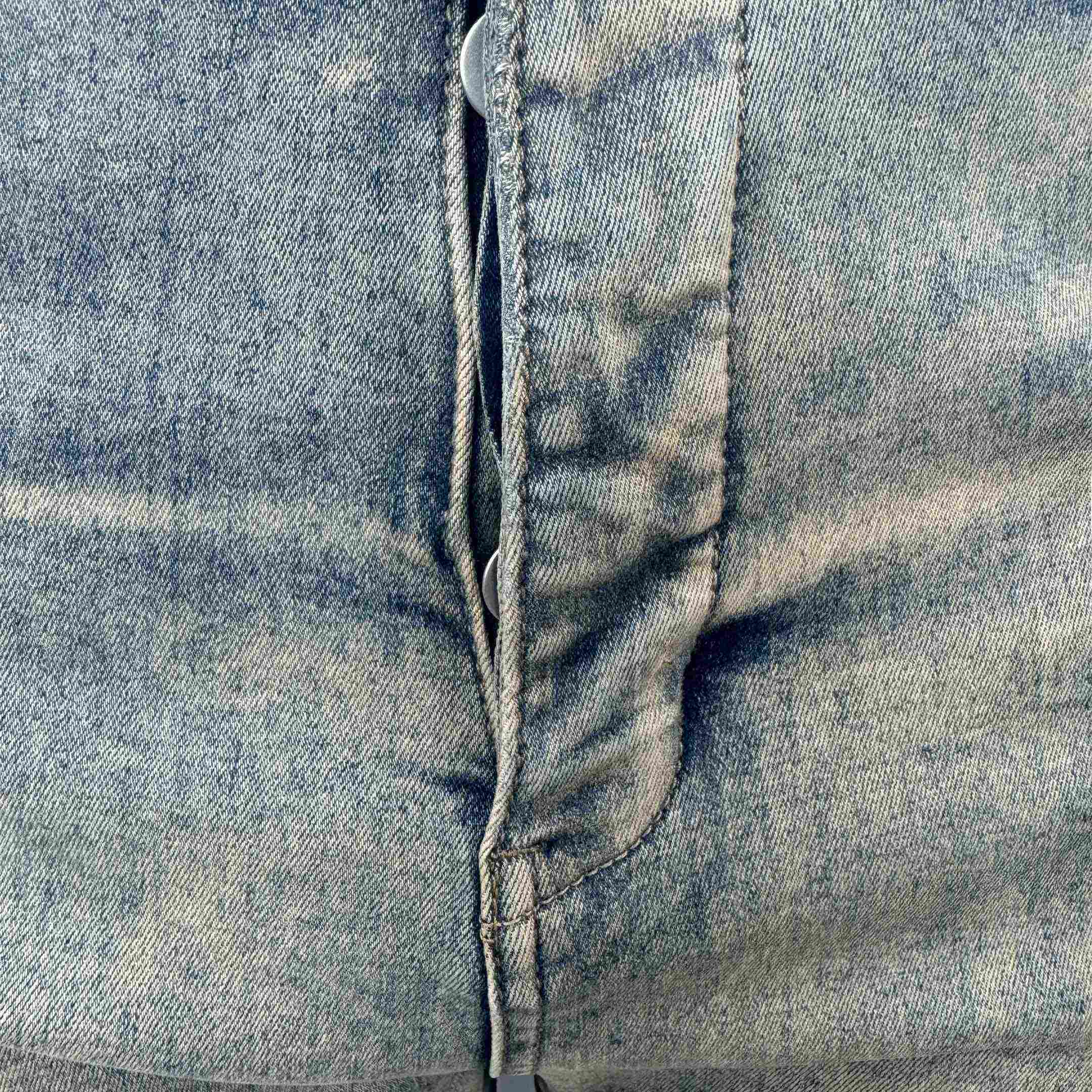 Rick Owens DRKSHDW Gray Porterville Bias Bootcut Jeans - PerfectKickZ