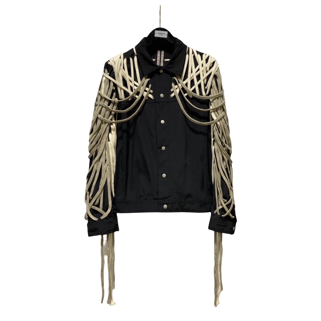 Rick Owens Tecuatl Megalace Worker Jacket - PerfectKickZ