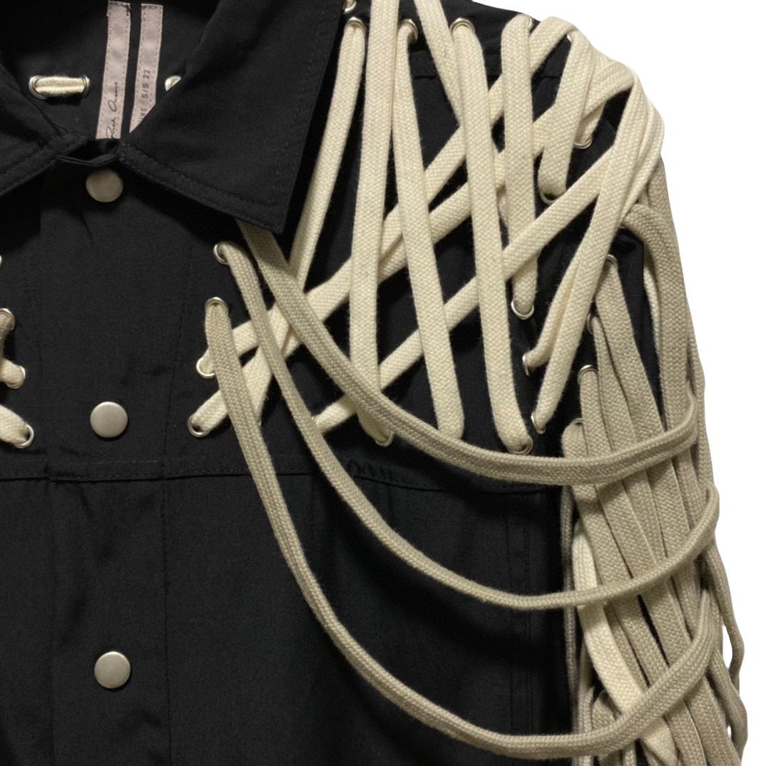 Rick Owens Tecuatl Megalace Worker Jacket - PerfectKickZ