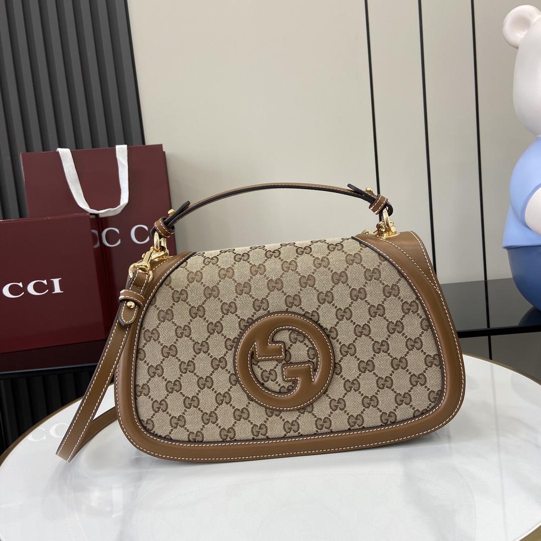 Gucci Blondie Medium Top Handle Bag - PerfectKickZ
