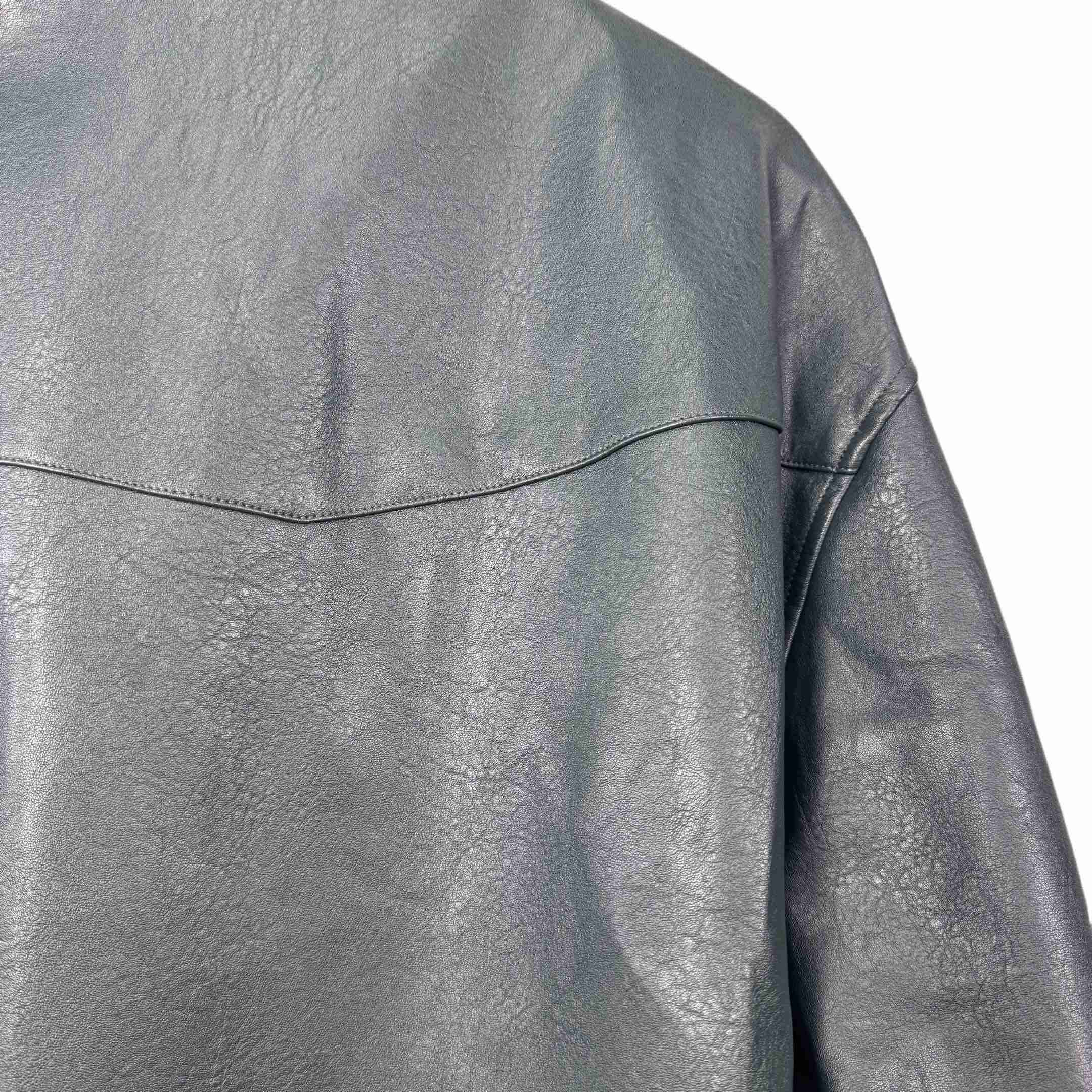 Enfants Riches Deprimes Green Western Leather Jacket - PerfectKickZ