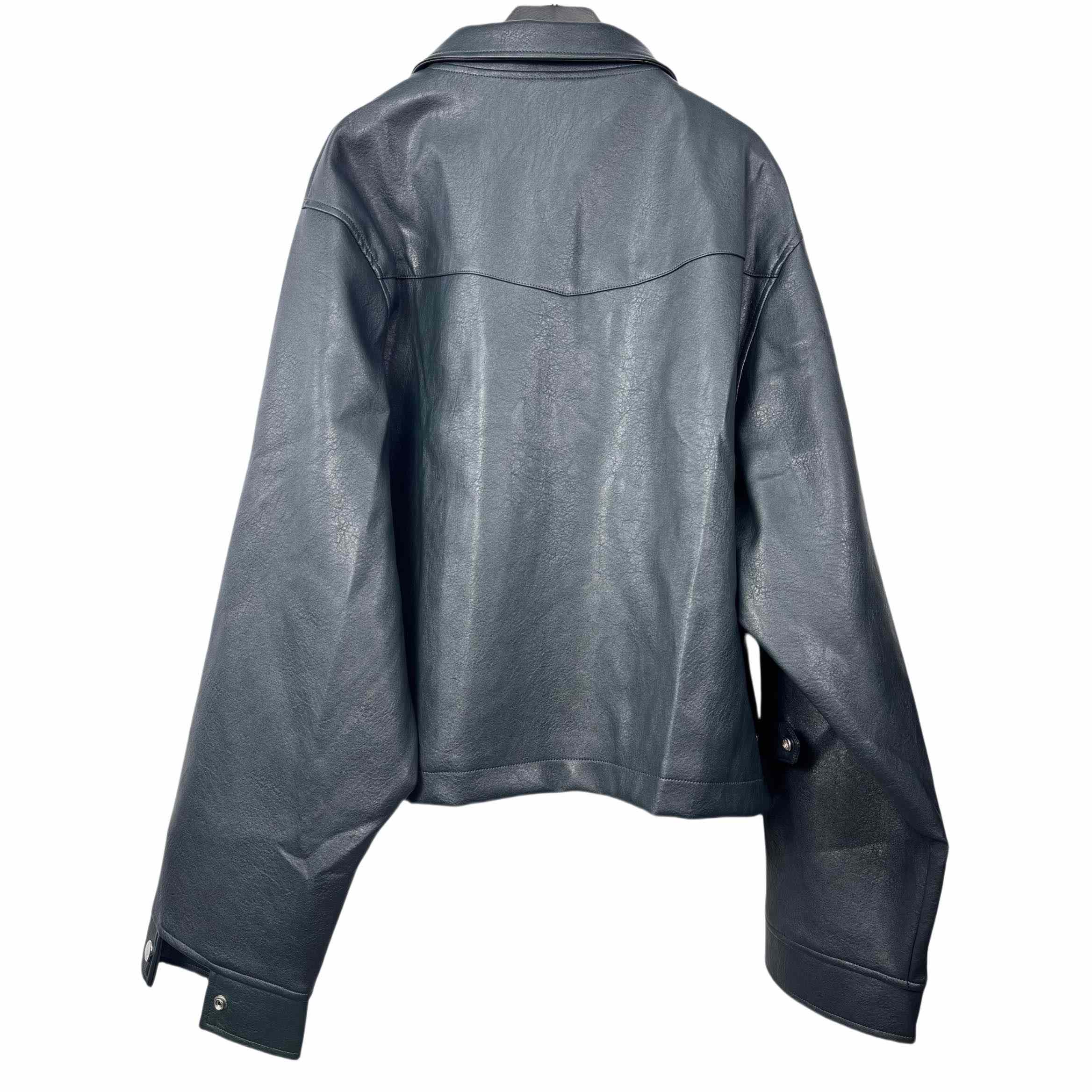 Enfants Riches Deprimes Green Western Leather Jacket - PerfectKickZ