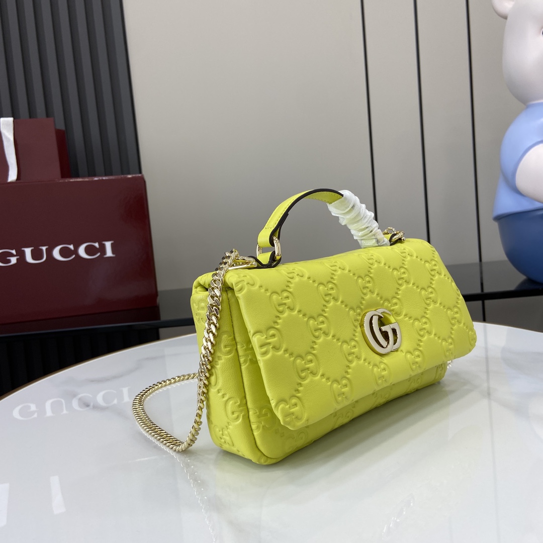 Gucci GG Milano Mini Top Handle Bag - PerfectKickZ