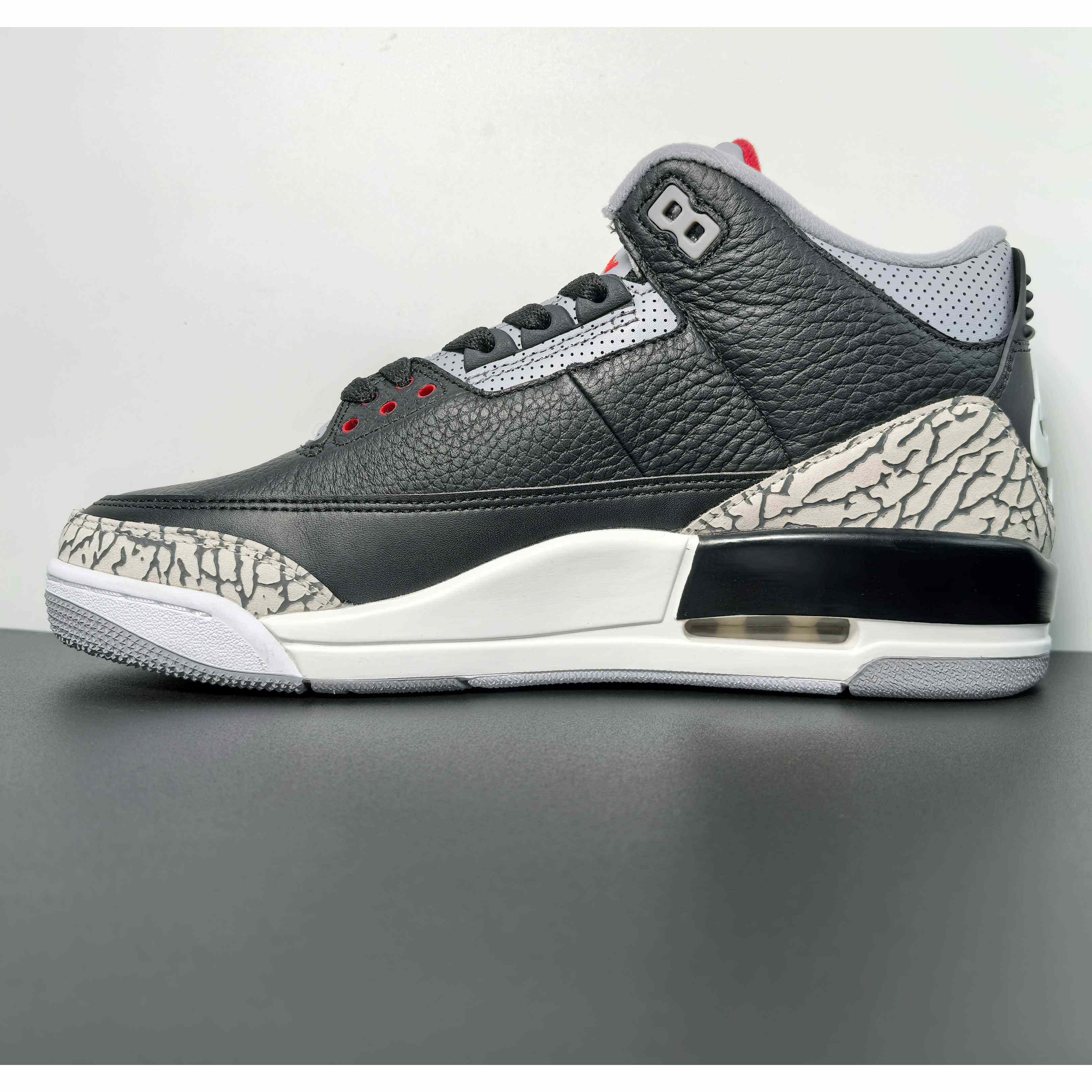 Air Jordan 3 OG “Black Cement Basketball Shoes     854262-001  - PerfectKickZ