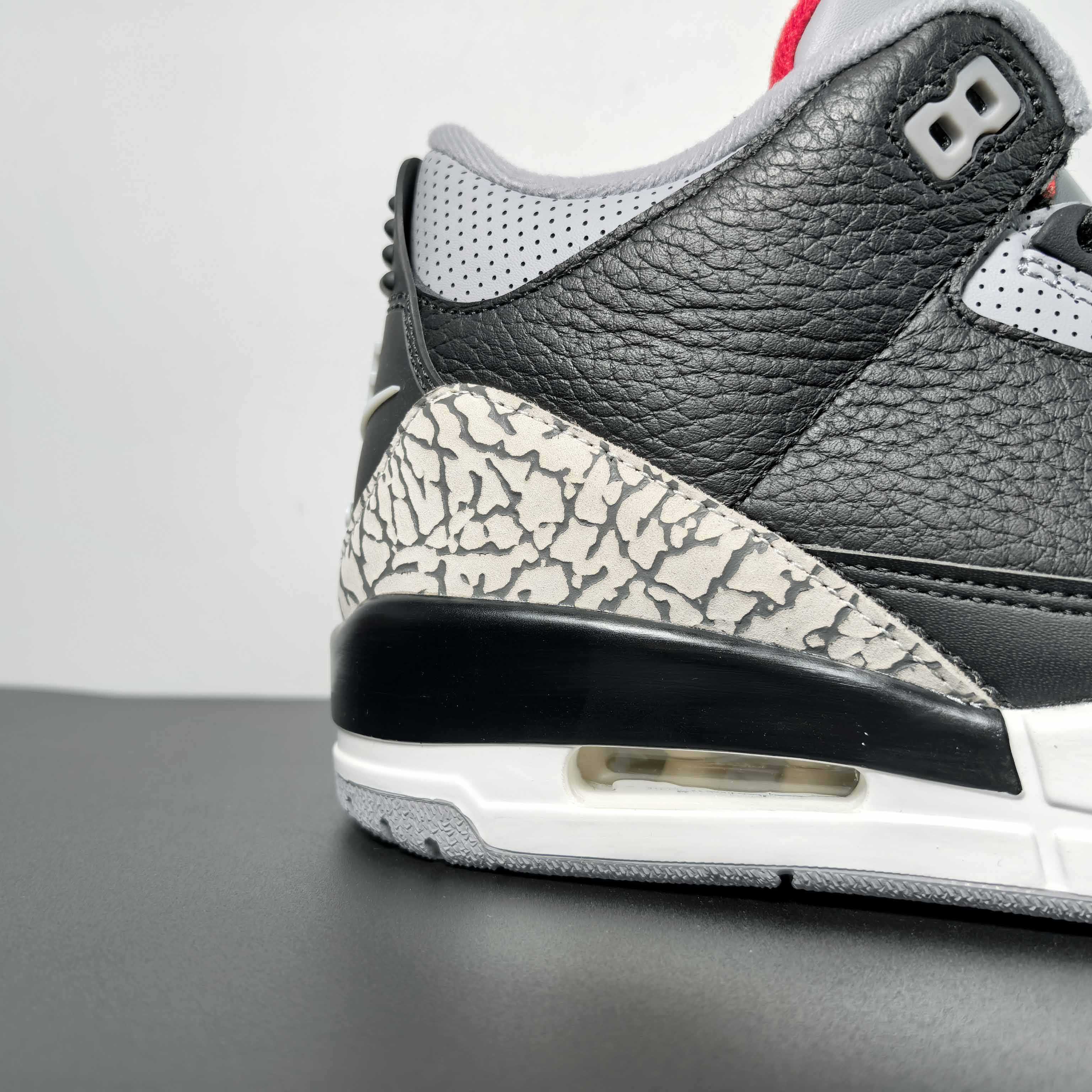Air Jordan 3 OG “Black Cement Basketball Shoes     854262-001  - PerfectKickZ