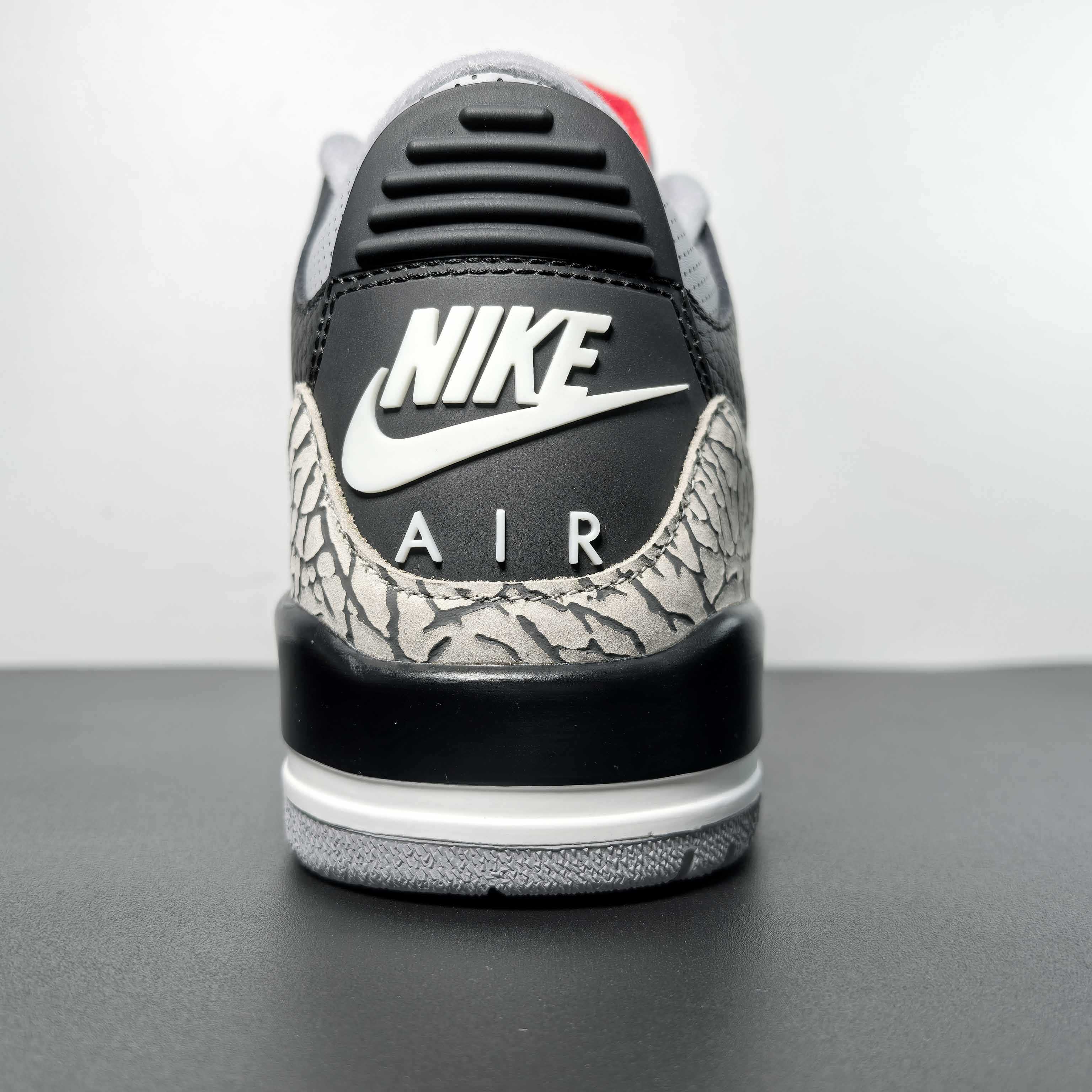 Air Jordan 3 OG “Black Cement Basketball Shoes     854262-001  - PerfectKickZ