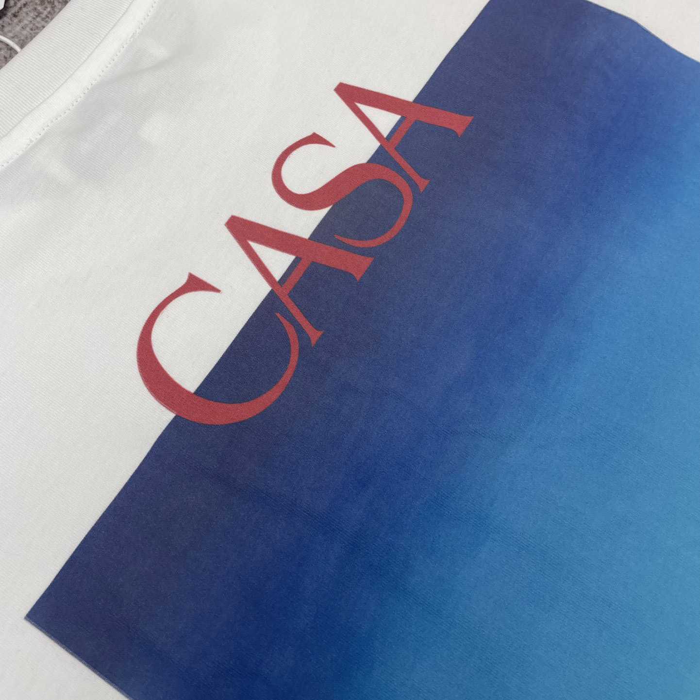 Casablanca Gradient Casa Logo T-shirt     C915 - PerfectKickZ