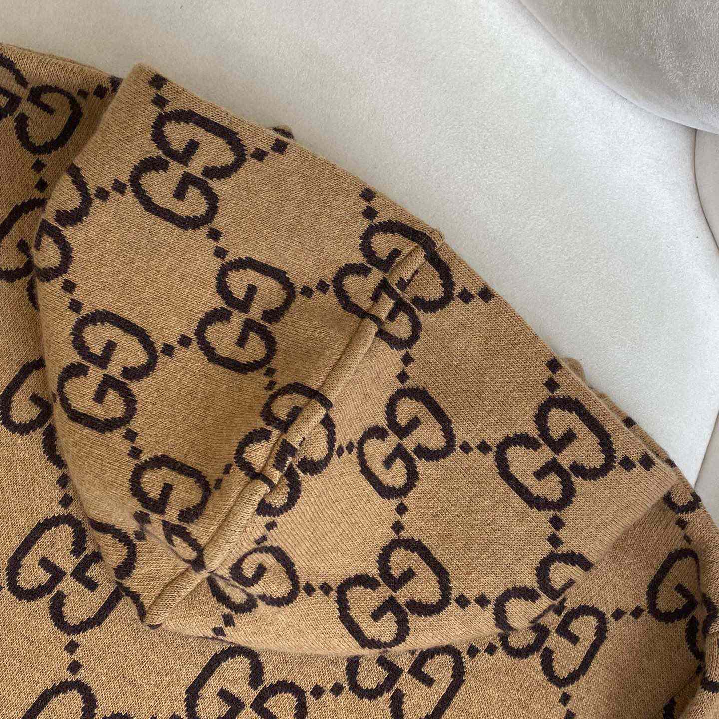 Gucci GG Wool Hooded Sweatshirt - PerfectKickZ