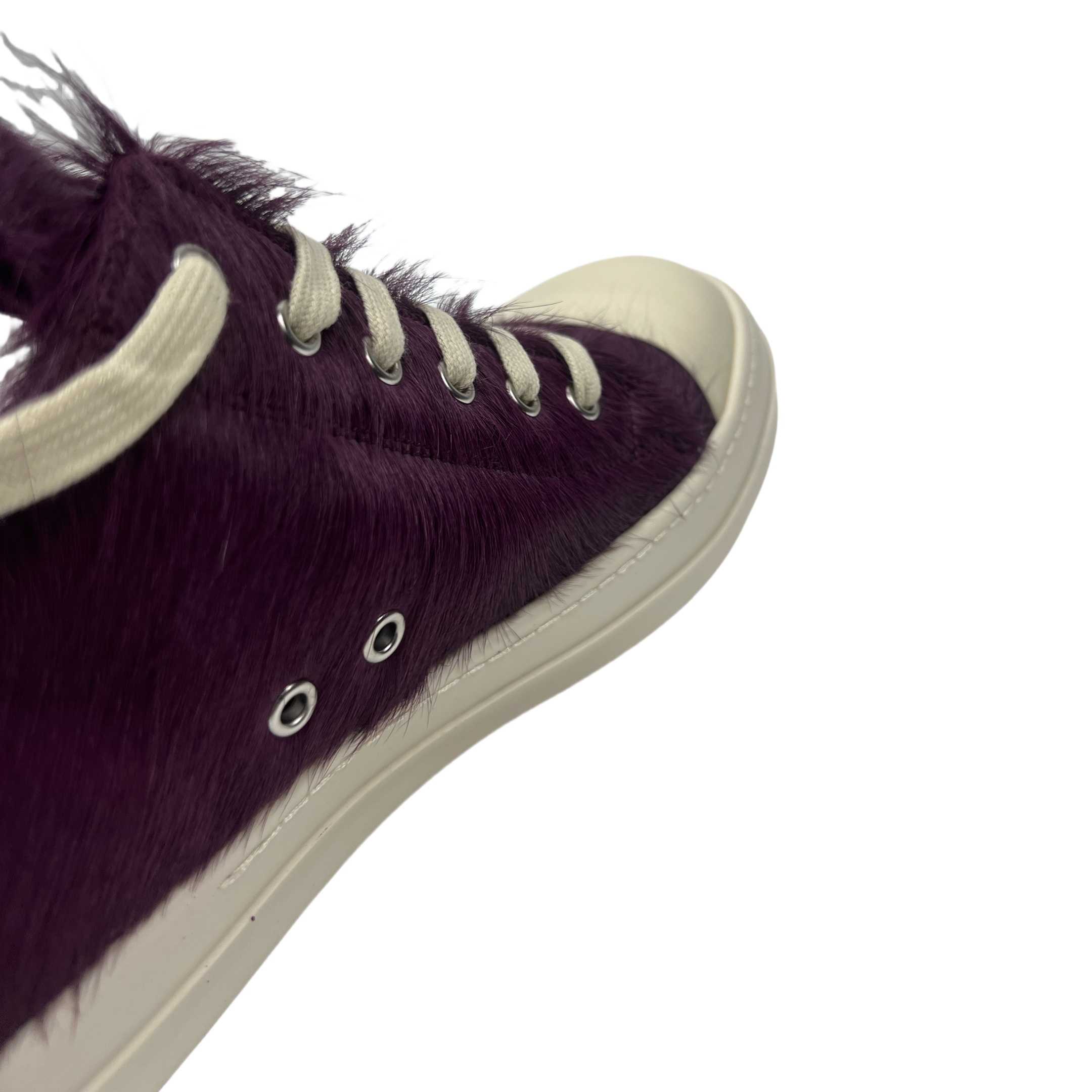 Rick Owens Luxor Low 'Amethyst Pony' Sneakers - 