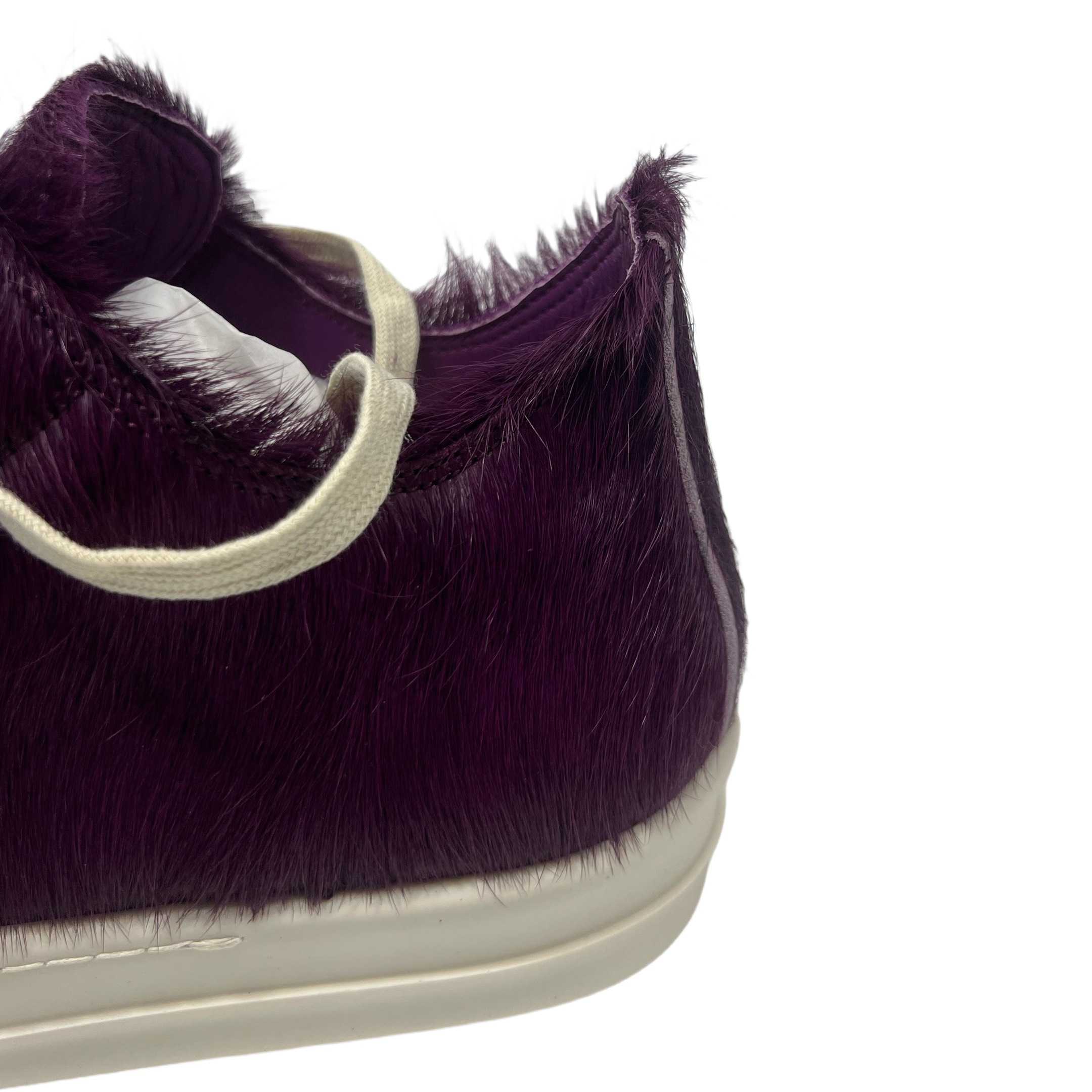 Rick Owens Luxor Low 'Amethyst Pony' Sneakers - 