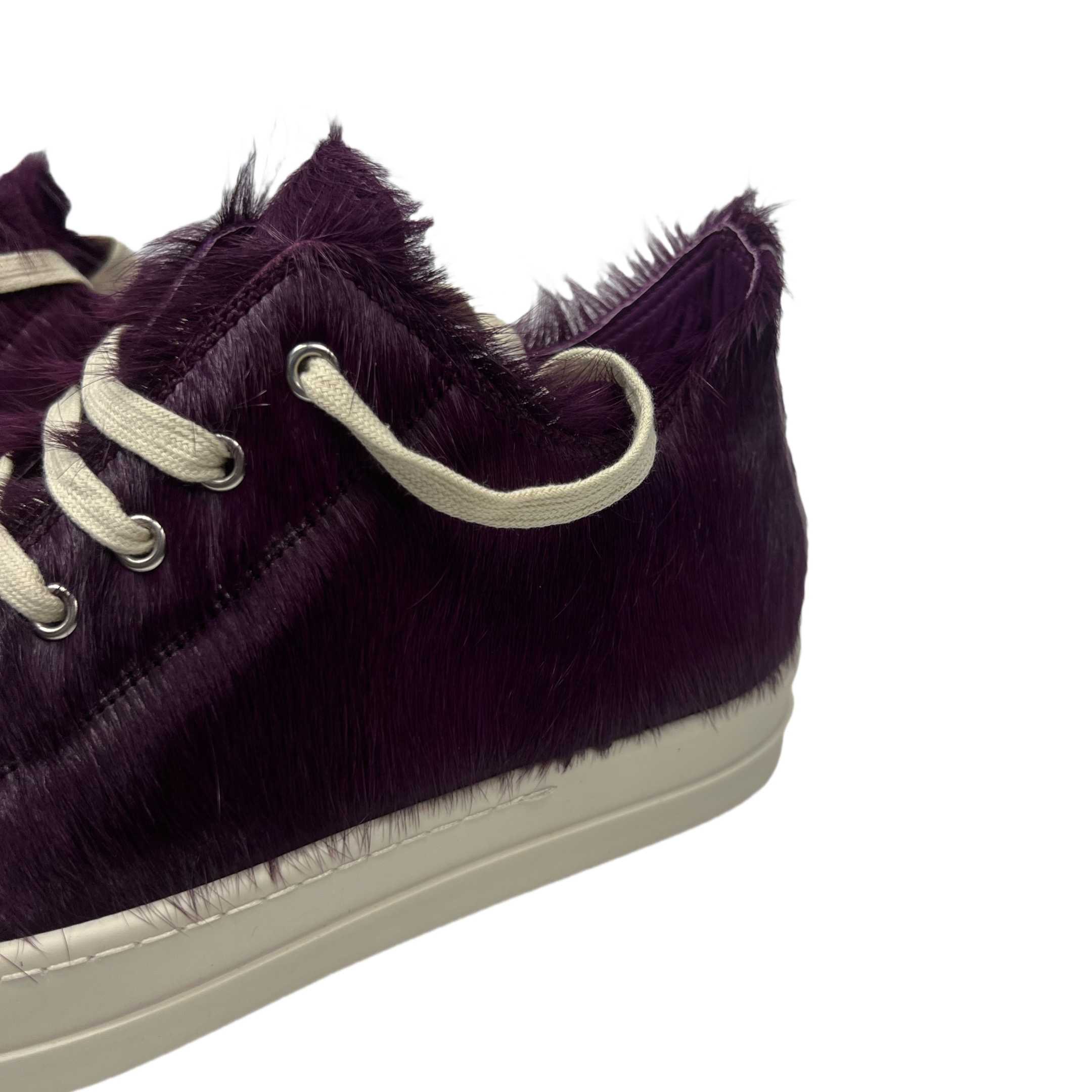 Rick Owens Luxor Low 'Amethyst Pony' Sneakers - 