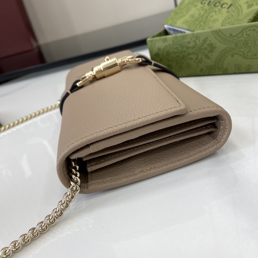 Gucci Jackie 1961 Chain Wallet - PerfectKickZ