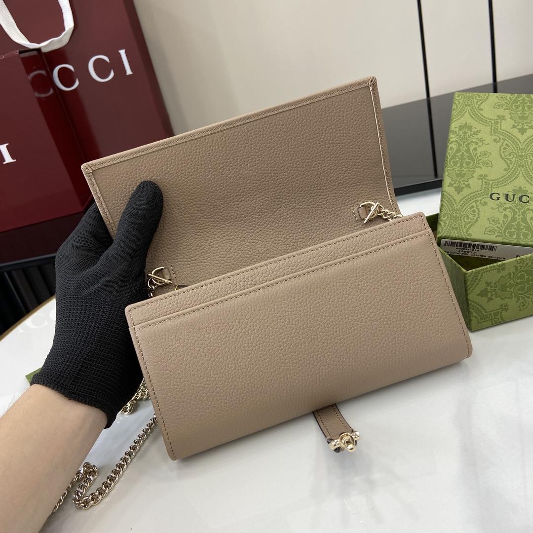 Gucci Jackie 1961 Chain Wallet - PerfectKickZ