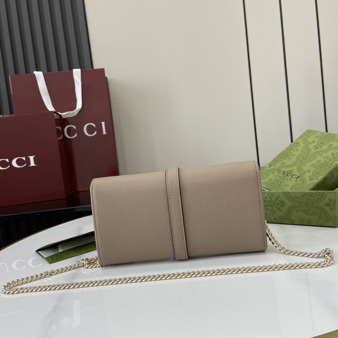 Gucci Jackie 1961 Chain Wallet - PerfectKickZ