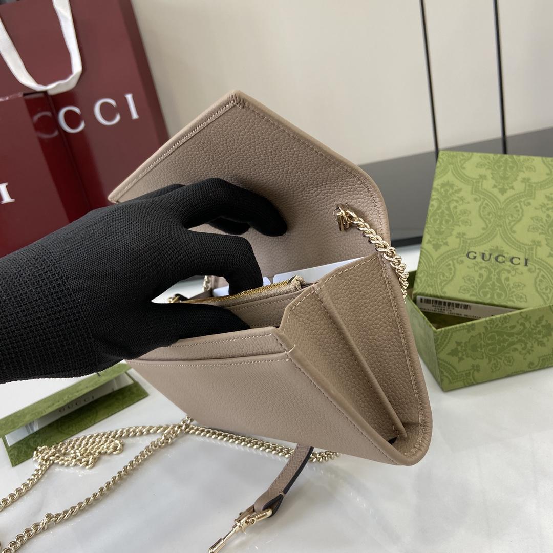 Gucci Jackie 1961 Chain Wallet - PerfectKickZ