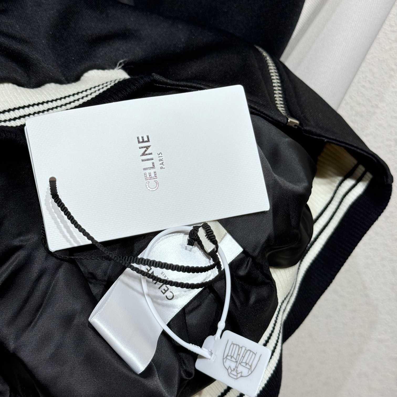 Celine Tracksuit Jacket In Double Face Jersey - 
