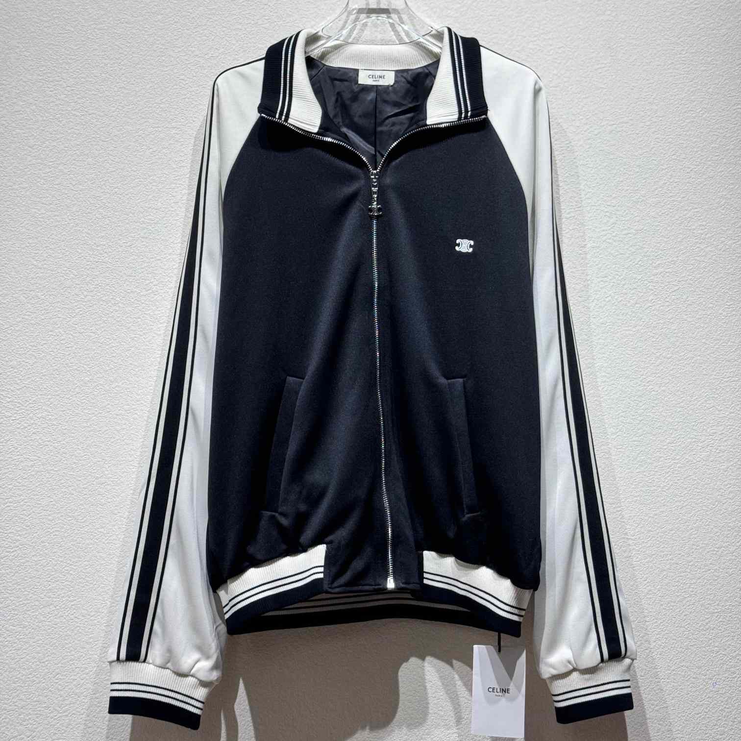 Celine Tracksuit Jacket In Double Face Jersey - PerfectKickZ