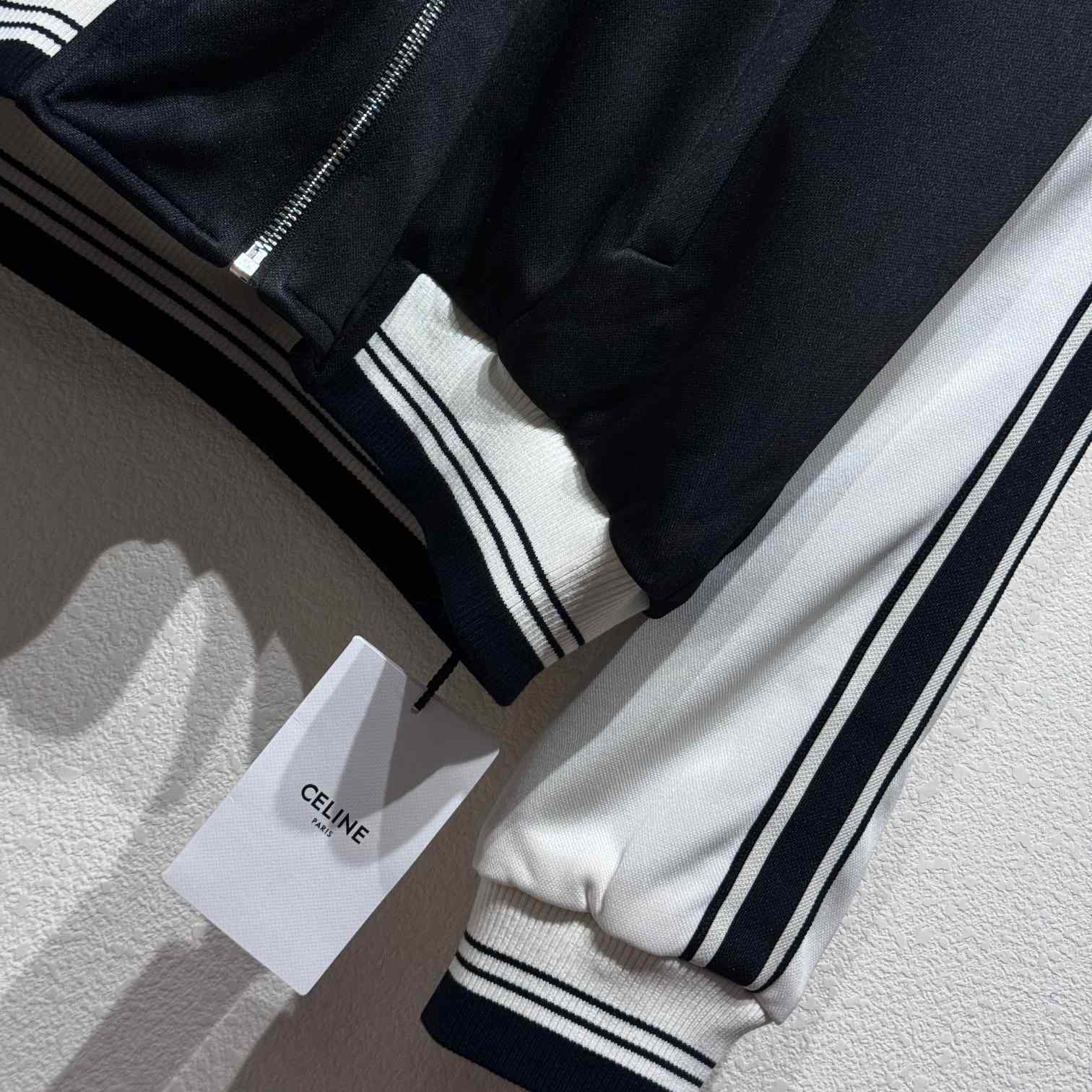 Celine Tracksuit Jacket In Double Face Jersey - 