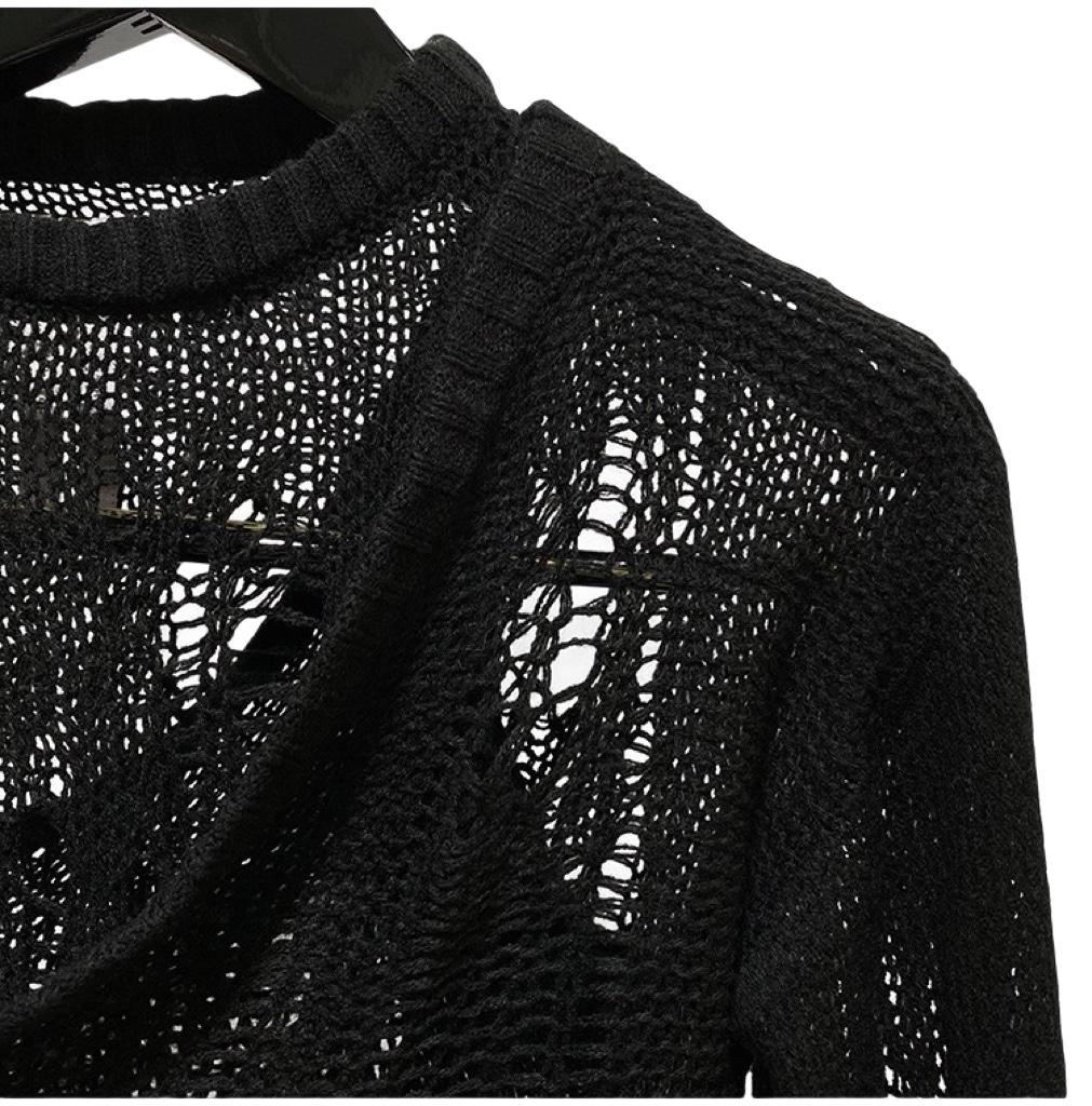 Rick Owens Fogachine Banana Spider Knit - PerfectKickZ