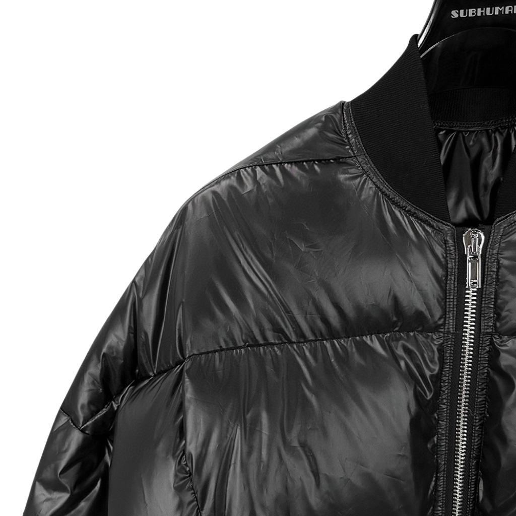 Rick Owens FW24 Porterville Flight Jkt In Black - PerfectKickZ