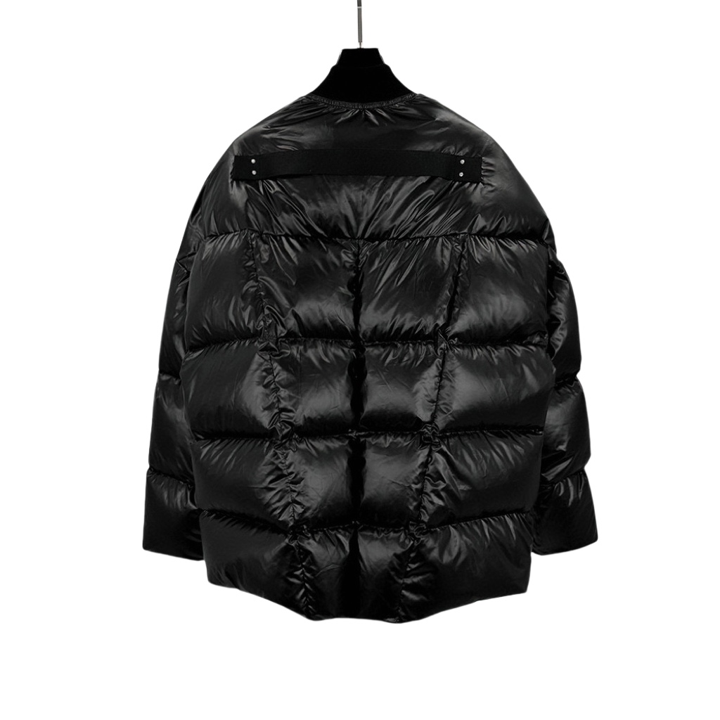 Rick Owens FW24 Porterville Flight Jkt In Black - 